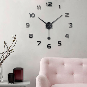 Big Size 3D Numbers DIY <strong>Wall</strong> <strong>Clocks</strong> Minimalist Nordic Luxury Acrylic Sticker Home Decorative Digital Modern <strong>Pendulum</strong> <strong>Clock</strong> - Product Image 2