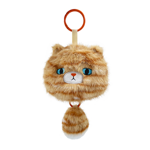 Jopark Odm Đẹp Trai Dễ Thương Mèo Màu Đen Và Trắng Dài Đuôi Mèo Sang Trọng Keychain Trung Quốc Nhà Sản Xuất Bán Buôn Hot Bán Sang Trọng Keychain - Product Image 4