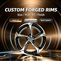 Jantes en alliage forgées par flux 5X100 18X8 CB 73.1 pour Toyota Corolla RAV4 Subaru Impreza Forester Outback Mazda 3 CX-5 Scion TC