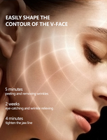 Appareil de beauté portatif pour le rajeunissement de la peau, crème de soin chauffante à lumière rouge, raffermissant et liftant le visage, avec prise CN