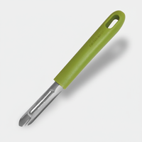 Éplucheur de légumes Fackelmann Olive Line, lame ergonomique en acier inoxydable, polypropylène, fonctionnement manuel, utilisation facile, outil écologique