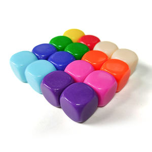 Dados <span class=keywords><strong>de</strong></span> Plástico Negros con Puntos Blancos, Dados <span class=keywords><strong>de</strong></span> Lujo para Casino, Personalizados, para Juegos <span class=keywords><strong>de</strong></span> Mesa como <span class=keywords><strong>Ludo</strong></span>, Tarot, Póker, Ajedrez y Cartas, Dados D6 <span class=keywords><strong>de</strong></span> 6 Caras - Product Image 4