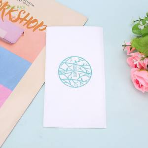 Serviettes en papier de soie jetables Serviettes en papier avec logo Servietes Serviettes en papier rose Boho - Product Image 2