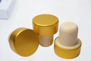 Bouchon de vin en forme de T, directement de l'usine, personnalisable, bouchon en aluminium, bouchon synthétique anti-fuite, bouchons de bouteille, fermetures, sérigraphie - Product Image 4