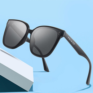 Gafas de Sol Polarizadas Falai'er Tr90, Montura Negra, Lentes de Nailon, Protección UV400, Diseño Cuadrilateral Unisex - Product Image 1