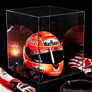 Boîte <span class=keywords><strong>de</strong></span> présentation <span class=keywords><strong>de</strong></span> casque en acrylique <span class=keywords><strong>de</strong></span> qualité supérieure avec éclairage et support rotatif pour casque <span class=keywords><strong>de</strong></span> <span class=keywords><strong>moto</strong></span> et <span class=keywords><strong>de</strong></span> F1 - Product Image 3