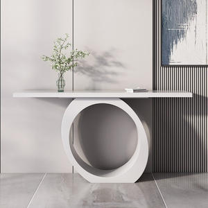<span class=keywords><strong>Table</strong></span> basse <span class=keywords><strong>console</strong></span> moderne et simple de luxe en fer décoratif pour le salon ou l'entrée. - Product Image 3