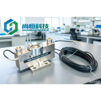 Sensor de Peso Industrial Shangheng 30T 40T para Camiones, Celda de Carga Inteligente con Precisión C4/C3, Certificación OIML III, Acero Aleado, Salida de 15V