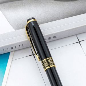 1.0Mm Business Metal Ballpoint Wholesale Custom Logo Black Twist-Action Hotel Promotional Advertising Gift <b>Pen</b> - Product Image 2