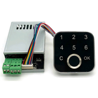 Carte de contrôle d'accès par empreinte digitale et mot de passe K226+G16 DC10-30V avec 4 sorties relais pour système de contrôle d'accès aux portes