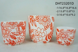 Tùy Chỉnh Tay Sơn Chậu Gốm Cho Các Nhà Máy Gốm Đất Sét Chậu Hoa Bao Gồm Thiết Kế Độc Đáo <span class=keywords><strong>Container</strong></span> Cho Nhà Và Vườn Sử Dụng - Product Image 4