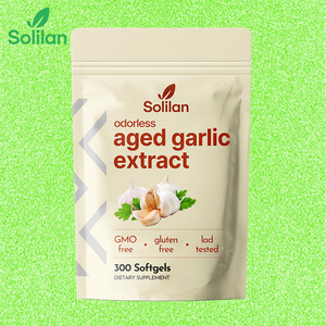 Capsules molles d'ail sans OGM, sans odeur, marque privée OEM, favorisent la santé, soutiennent le système immunitaire, extrait d'ail biologique en capsule - Product Image 1