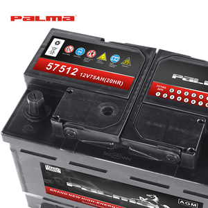 Batería de coche DIN75 Din 66 72 74 75 12V 75ah, venta al por mayor, baterías de coche <span class=keywords><strong>sin</strong></span> mantenimiento, voltaje de plomo ácido - Product Image 5