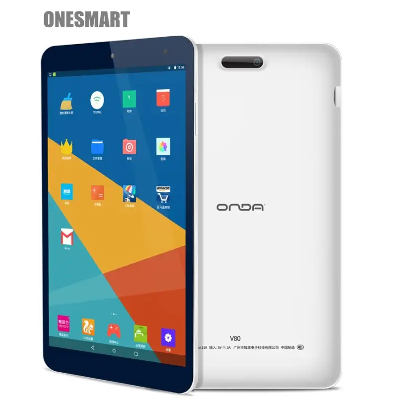 OEM ODM fare il vostro proprio marchio ONDA V80 Tablet Edizione Di Base 8 pollici 2GB + 16GB Android 7.0 allwinner A64 Quad Core android tablet