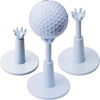 Tees de golf en caoutchouc réglables et incassables pour le practice et le simulateur, Tees de golf personnalisés, Accessoires de golf