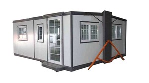 20-40 chân mở rộng container nhà 3 phòng ngủ nhà kế hoạch vật liệu thép - Product Image 2
