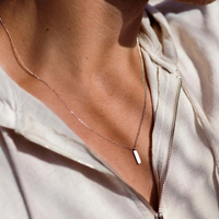 EManco Ketting Gladde Rechthoekige Verguldde Cubaanse Ketting Kerst Valentijn Gelegenheid Charme Sieraden Cadeau