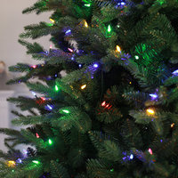 Nouvelle Arrivée Arbre de Noël en Pin LED de Haute Qualité à Brancher 1.5M/1.8M/2.4M/2.7M Décoration Extérieure Maison & Fêtes