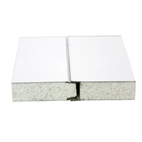 Panneaux sandwich pour mur et sol pour salle de stockage frigorifique d'atelier Glacière de plain-pied avec isolation EPS Congélateur