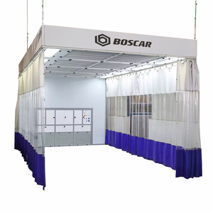 Ruang Persiapan Hot Sale, Stasiun Persiapan untuk Bengkel Otomotif, Ruang Pengamplasan Tahan Lama, Booth Semprot, Stasiun Persiapan Pengamplasan dan Poles Kendaraan - Product Image 1