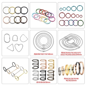 Yiwang ห่วงล็อคห่วงเหล็ก1.5นิ้วรูปตัว D พร้อมสกรูสำหรับผลิตแฟชั่น - Product Image 6