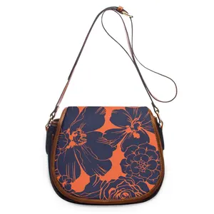 polynesian Latest Luxury Design Tropical Pattern messenger bags everyday life trendy crossbody bag saddle bag 2024 Latest