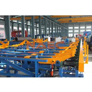 Pipe fabrication production line fixed type piping fabrication