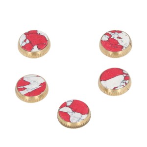 5 boutons <span class=keywords><strong>de</strong></span> clavier <span class=keywords><strong>de</strong></span> saxophone en cuivre turquoise, boutons <span class=keywords><strong>de</strong></span> valve <span class=keywords><strong>de</strong></span> <span class=keywords><strong>trompette</strong></span> exquis pour instrument à vent - Product Image 1