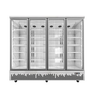 Réfrigérateur commercial à porte vitrée à refroidissement dynamique à bon <span class=keywords><strong>prix</strong></span>, pour boissons, restaurant, vitrine verticale - Product Image 5