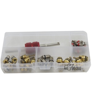 Kit de Herramientas para Extraer y Reemplazar Válvulas de Aire Acondicionado (2 Vías) para Regal, Beverly, Volkswagen, Toyota, Honda, Elantra, R134a, R12 - Product Image 3