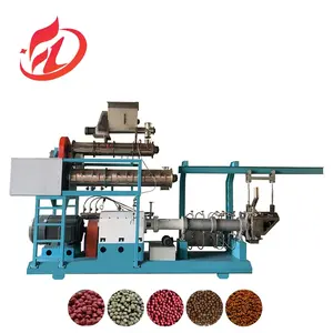 Automatic feed granule making machine for fish feed mixer machine 2 tph floating fish feed production line