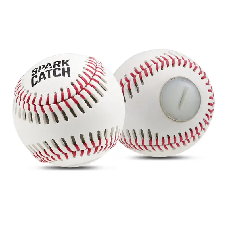 ECO LED Baseball Ball High-end nuovi prodotti incandescente Cool Baseball Logo personalizzato in pelle Design professionale Baseball Standard