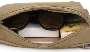 Riñonera deportiva unisex, bolsa impermeable multifunción para teléfono móvil con cremallera, Material Oxford, patrón colorido para exteriores - Product Image 3