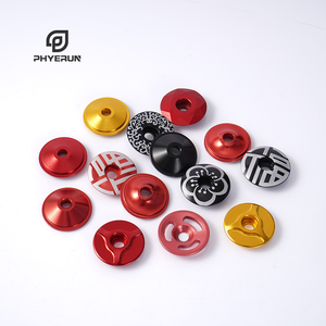Customized <strong>logo</strong> Various Colors Anodized Aluminum Bike Accessories CNC Turning <strong>Machining</strong> - Product Image 3