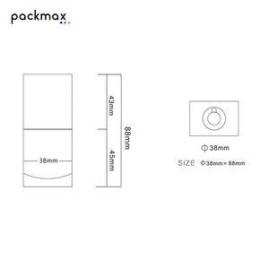 ขวดปั๊มโลชั่นทรงเหลี่ยมแก้วฝ้า 20 มล. ผิวด้าน สีและโลโก้ปรับแต่งได้ รับผลิตแบบ OEM - Product Image 4