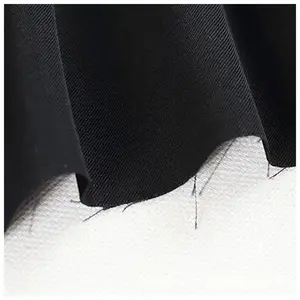 100% Polyester Forsan Stoff formal schwarz für arabische Frauen Abaya