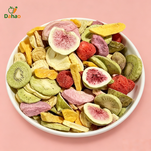 Fruta Liofilizada al por Mayor: Mezcla de Fresa, Plátano, Kiwi, Higo, Melocotón, Mango y Piña para Snacks - Product Image 1