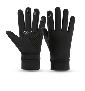 <span class=keywords><strong>Gants</strong></span> thermiques <span class=keywords><strong>pour</strong></span> la course à pied et la randonnée en plein air, coupe-vent et imperméables, à doigts complets, antidérapants, compatibles avec les écrans tactiles, <span class=keywords><strong>pour</strong></span> le cyclisme - Product Image 1