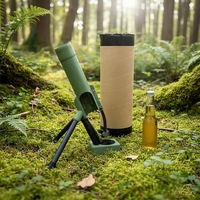 Mortar bieropener, bieropener voor buitenkamperen