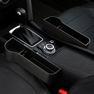 Leather <b>Car</b> Seat Organizer <b>Car</b> Gap Storage Box Leak-proof Storage Cup <b>Holder</b> <b>for</b> Wallet Phone <b>Coins</b> Keys Cards - Product Image 3