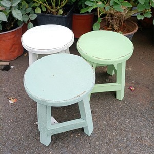 Supporto per Fiori da Giardino per Decorazione di Ville e Cortili, Sgabello Rotondo per Balcone - Product Image 2