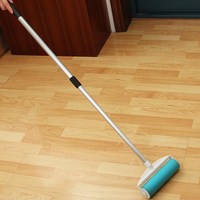 Wasch bar leicht zu reinigen Tragbare Walze Sticky Hair Device Lang griff Sticky Hair Dust Collector Removal Brush Set