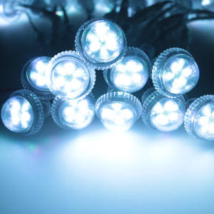 SHIJI, venta al por mayor, luz LED de píxeles RGBW DC12V, 26mm de diámetro, 19mm, 14mm, 3 uds., SMD 5050, LED RGB blancos cálidos para Parque de Atracciones EPistar - Product Image 5