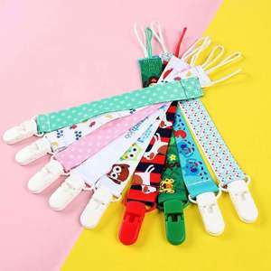 High Quality Custom Cute Dummy Saver Strap Lanyard Featuring Plastic Clip for Crafts - Product Image 1