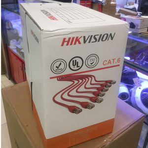 Câble réseau Hikvision Cat6 en cuivre pur, blindé, gaine en PVC pour la surveillance par caméra - Product Image 3