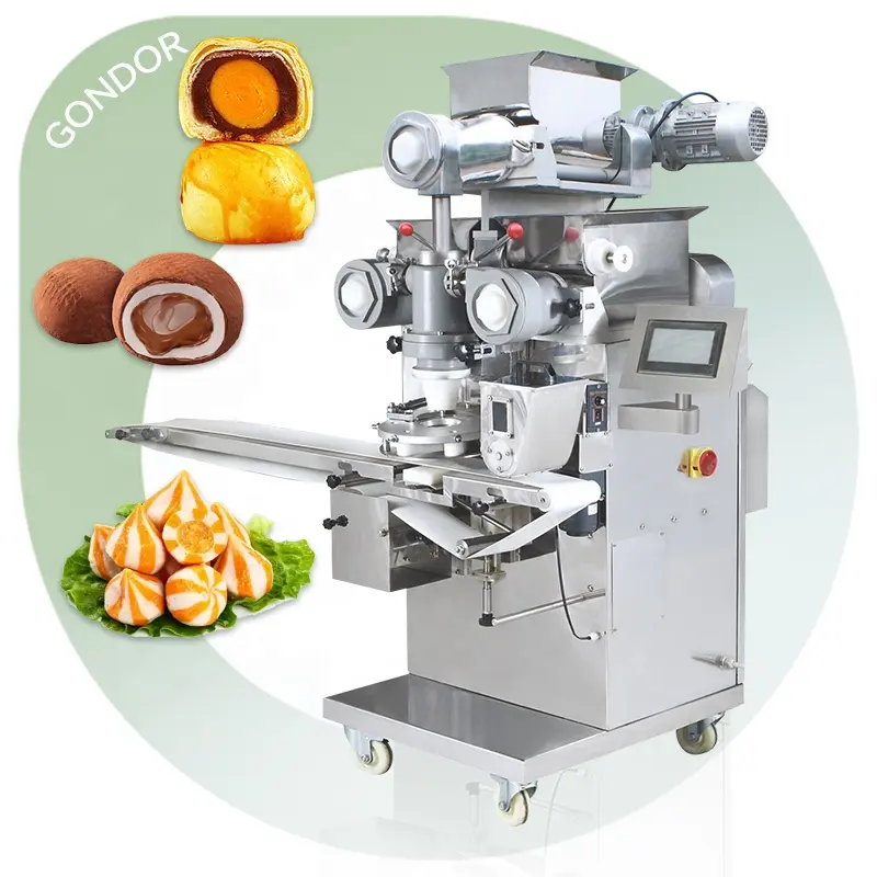 Bicolor Cookie Kubba Kuba Mochi Ball Cheap Filled Small Home Churros Moon Cake Forming Stamping Make Machine