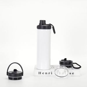 20oz Sublimation <b>Reusable</b> Tumbler 304 Stainless Steel Travel Driving DIY Blank Printed <b>Cup</b> Bulk - Product Image 6
