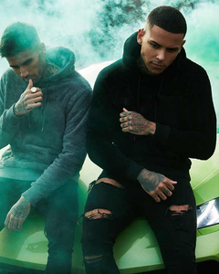 Sweat-shirts pour hommes personnalisés OEM, haute qualité, 100% coton, chauds pour l'hiver, doublure en velours respirant, microfibre polaire épaisse, broderie 3D - Product Image 3