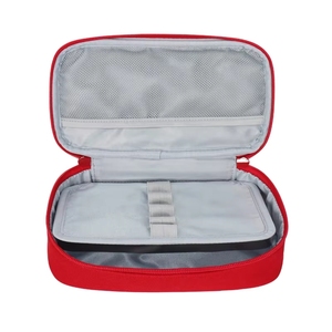 Étui en tissu polyester grande capacité pour l'école, style anglais personnalisé, trousse à crayons et stylos - Product Image 4