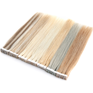 Extensions de cheveux invisibles K.SWIGS, cheveux chinois de luxe, qualité supérieure, Remy, lisses, double épaisseur, 100% cuticules alignées - Product Image 1